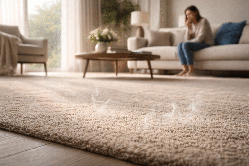 Are Your Carpets Making You Sick? Signs To Watch For