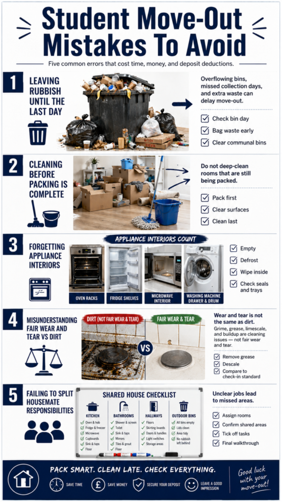 Common Student Move-Out Mistakes To Avoid