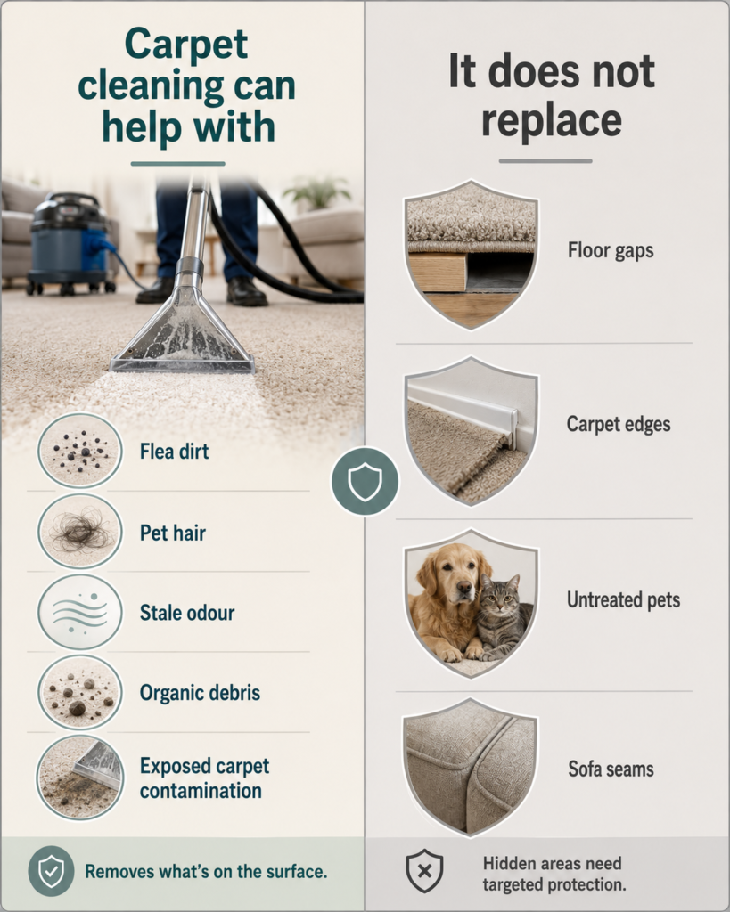Does Carpet Cleaning Remove Fleas